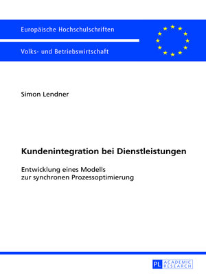 cover image of Kundenintegration bei Dienstleistungen